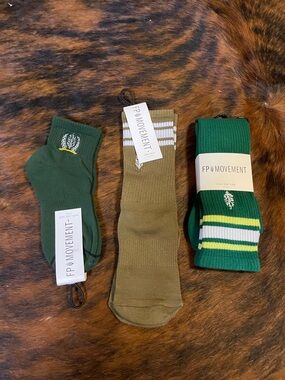 3 pair Free People Socks NWT